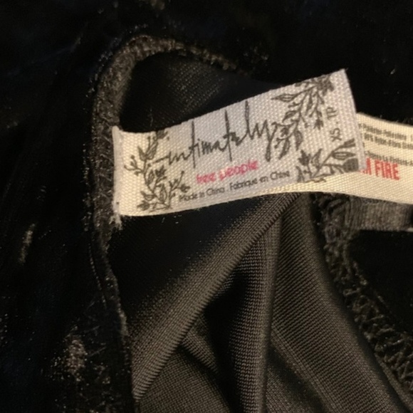 NWOT Intimately Free People Viper Velvet Chemise - Picture 6 of 6